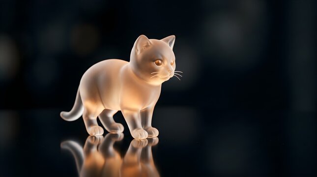 Cute orange cat, feline portrait, kitten close-up, animal photography
