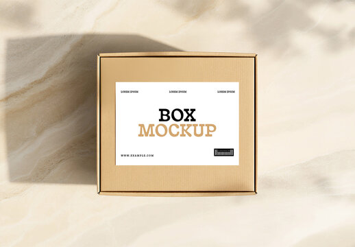 Box Packaging Mockup Design