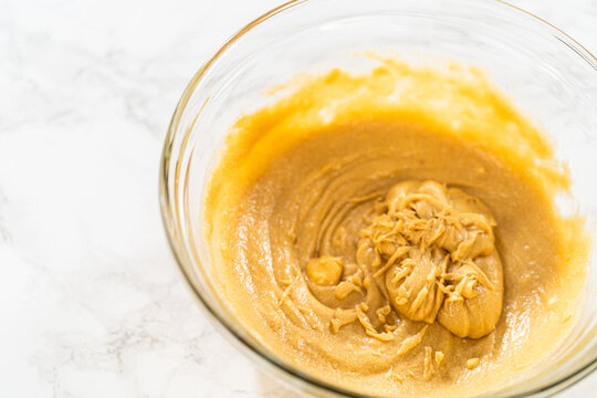 Smooth Cookie Dough After Mixing