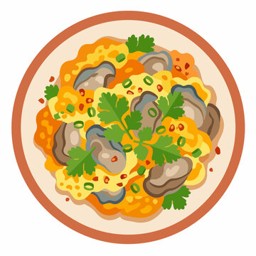 Oyster omelette.eps