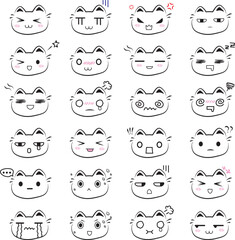 Cat Emoticon © Caramel