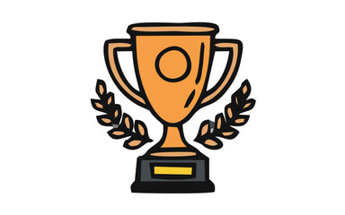Soccer and football championship doodle icon element © Alfik A