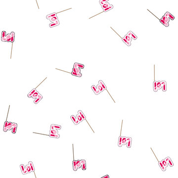 pattern class photo booth prop cartoon. clip 2023, carnaval birthday, hair party class photo booth prop sign vector