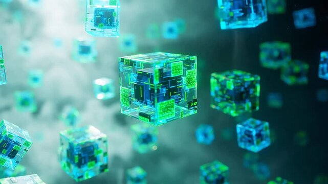 Digital Microparticles Revealed in Microscopic Transition