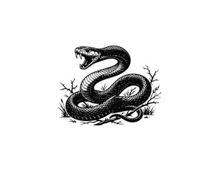 Fototapeta premium black mamba