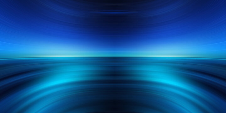 Abstract background with speed light effect. Blue wavy texture wallpaper. 3D rendering