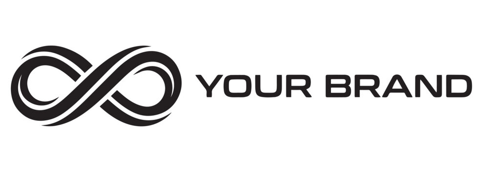 Infinity Loop Endless Abstract Brand Logo Template