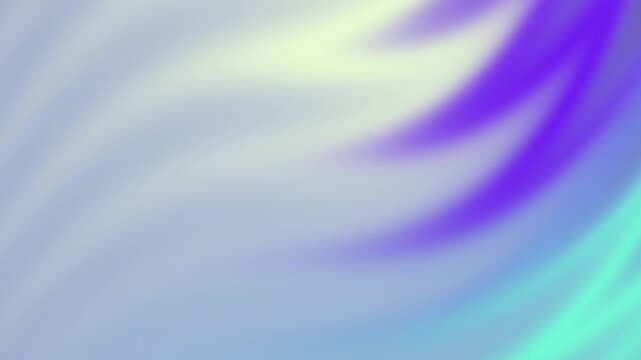 Soft pastel gradient colors fluid blended textures with abstract waves in light lavender, blue, and cyan. Suitable for backgrounds, branding, and design projects.