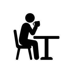 Fototapeta premium Morning Coffee Breakfast Icon
