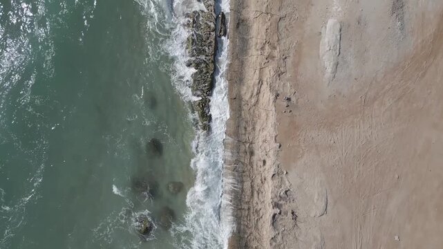 wonderful Hawk view of Sea Ocean Landscape of Birdseye Drone Aerial shot from Storm Wave in Marine Maritime Iran Landform strait of hormuz Arizona California Cliff Desert Colorado Grand Canyon gorge