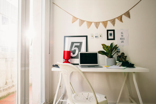Workplace at home office