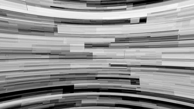 Abstract Black and White Curved Lines Motion Background,alpha channel loop live breaking news lens flare background,news background business