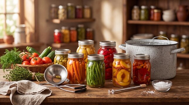 Sustainable Home Canning and Preservation