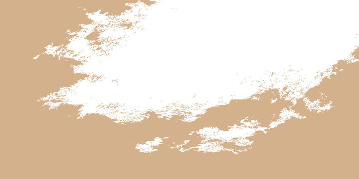 White abstract cloud shape isolated on beige backdrop smoke mist texture overlay graphic element design template alpha
