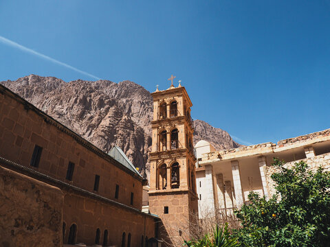 Saint Catherine orthodox church Sinai peninsula Sharm El Sheikh Sinai mountain