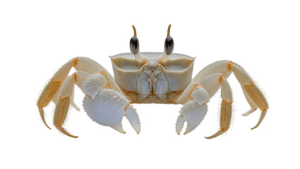Ghost crab with large claws and stalked eyes © Niklas