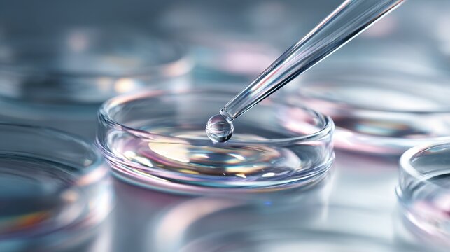 Lab experiment with liquids