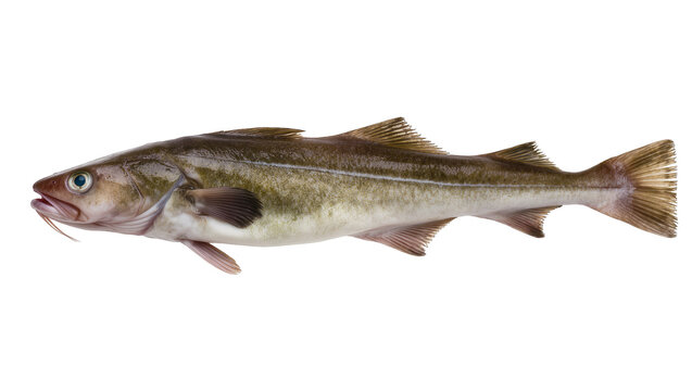 Atlantic Cod Fish Side View