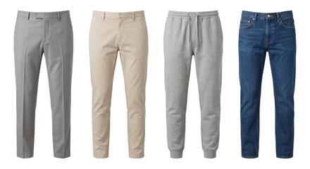 Plakat Men essential casual trousers and jeans selection