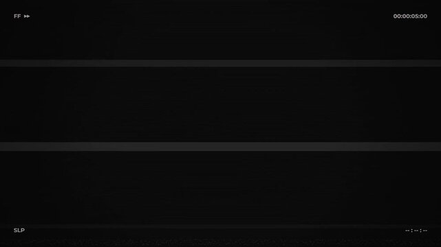 VHS Glitch Analog Distortion Background Scanning Lines Retro Video Texture Tracking Markers CRT Screen Overlay Loopable Footage 4k video