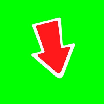 A dynamic shaking arrow animation designed to highlight important actions and improve user engagement.