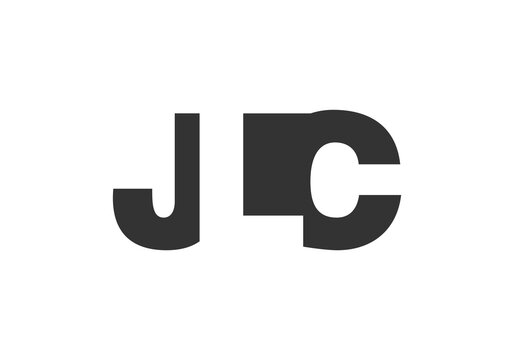 JLC logo design. Initial letter J L C bold font style for tech startups, consulting, corporate branding. Creative company name, headlines typography identity, trendy logotype.