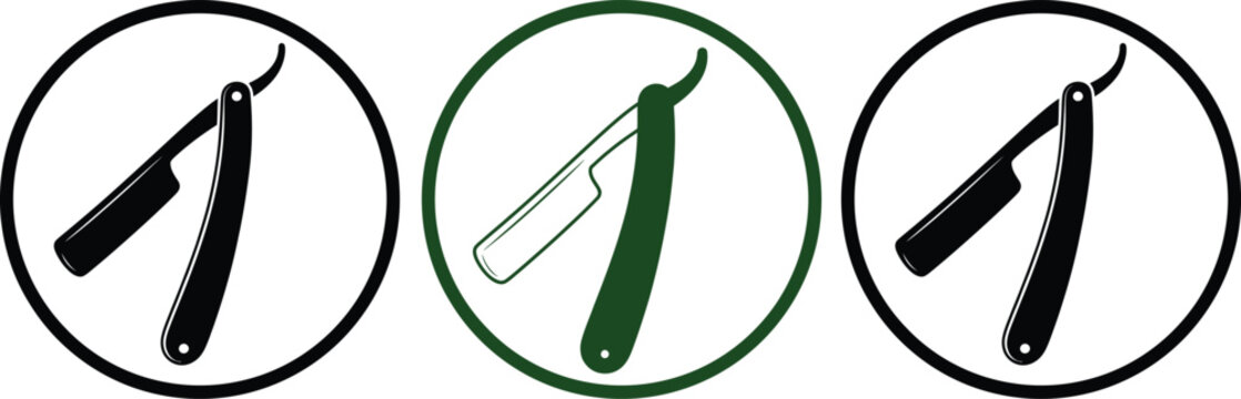 Three different fishing lures with hooks for fishing