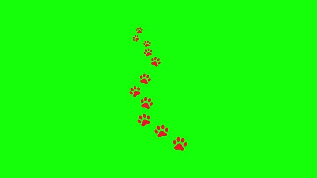 Cluster of red virus particles on bright green background minimalist medical illustration