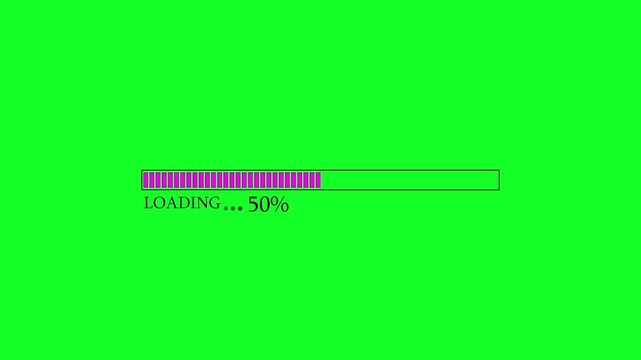 A dynamic loding animation, and glowing neon processing animation . on a black background.and creating a stunning 4k video.