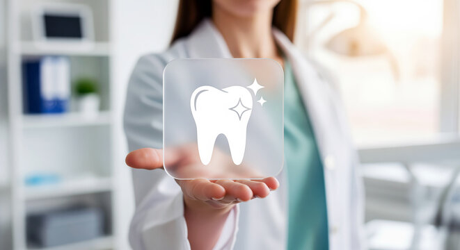 Dental treatment planning for tooth repair services helps clinics promote cavity care, implants, crowns and braces with clean visual for patient education and oral health advertising
