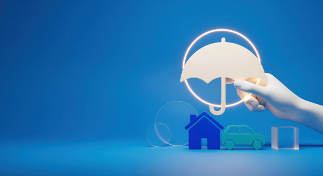 Property and auto insurance policy options protect family real estate assets against accidents or natural disasters to ensure reliable safety compensation coverage during unexpected damage claims