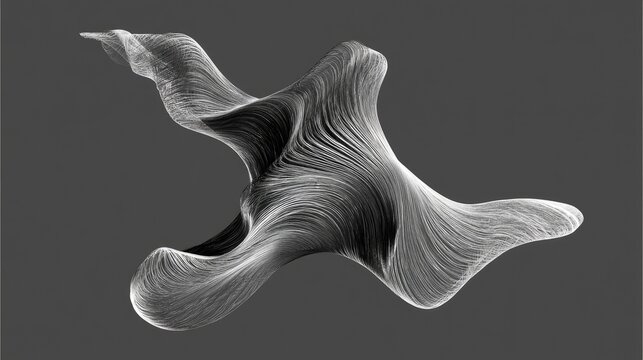 Microscopic View of a Unique Biological Cell Structure.