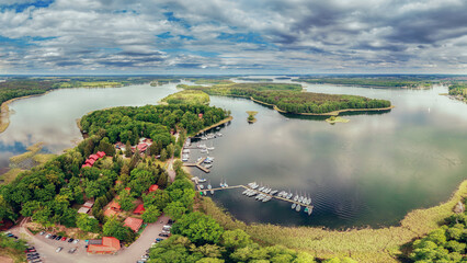 Mazury. Jezioro Kisajno. © Janusz Lipiński