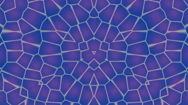 blue and purple mosaic polygon geometric pattern