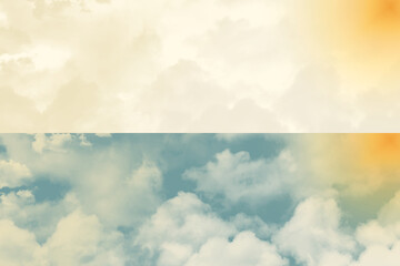 Obraz premium Dramatic Volumetric Cloud Overlay Transparent PNG for Sky Replacement Banner and Cinematic Background Design