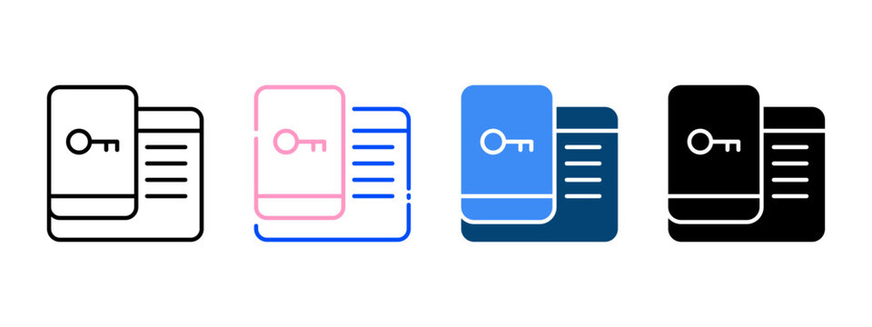 Two Step Verification Security Icon for Online Banking and Identity Protection