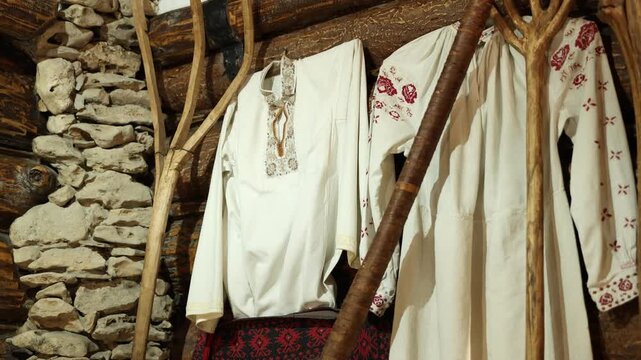 Decorative shirts highlighting regional craftsmanship and festivity
