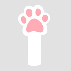 Pink cat paw joystick arcade game crane controller © BlackGroundMeYou 