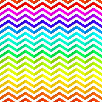 colorful chevron seamless zigzag pattern background
