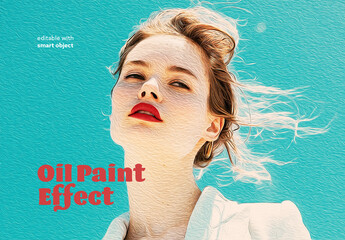 Oil Paint Photo Effect