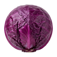 Fototapeta premium Red Cabbage Isolated PNG Image with Transparent Background