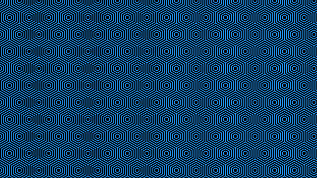 Dark blue seamless geometric pattern background with repeating abstract grid texture for graphics