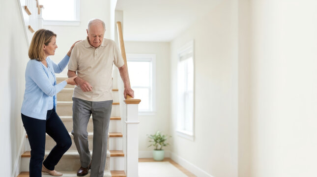 Home assistance support services provided by caregivers for elderly and disabled individuals