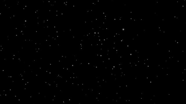 Animated realistic detailed very small snow flakes slowly falling densely against, Snow flakes Christmas overlay, black background. 
Real snow snowing on black background in cold winter season