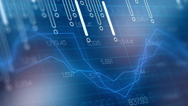 Traders analyze charts and graphs for market trends and data interpretation in financial markets