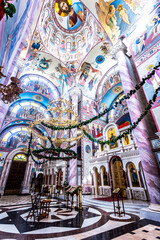 Fototapeta premium Interior of the Cathedral of Saint Sophia, the Wisdom of God