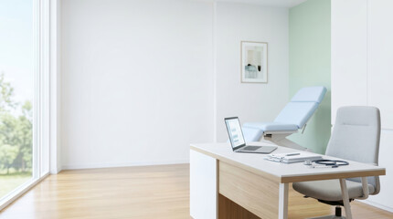 Fototapeta premium Healthcare Consultation Service at a Medical Clinic