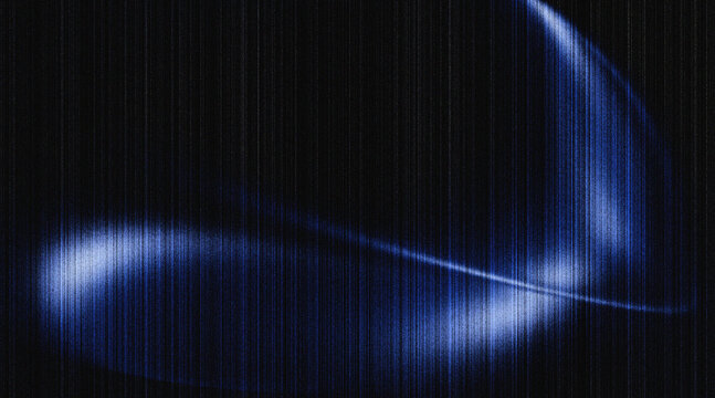 Abstract blue black glitch texture with motion blur lines backgrounds. 