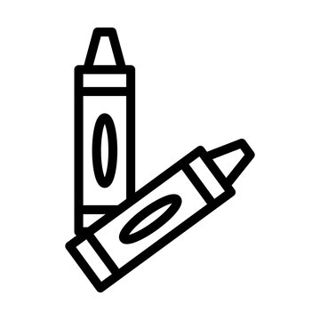 Crayon Vector Icon