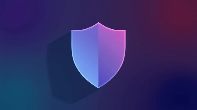 abstract geometric shape morphing animation sequence